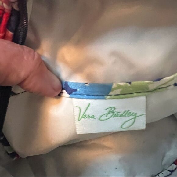 Vera Bradley Floral Tote - Very Spring and Summer like!  Excellent condition. - Picture 5 of 6